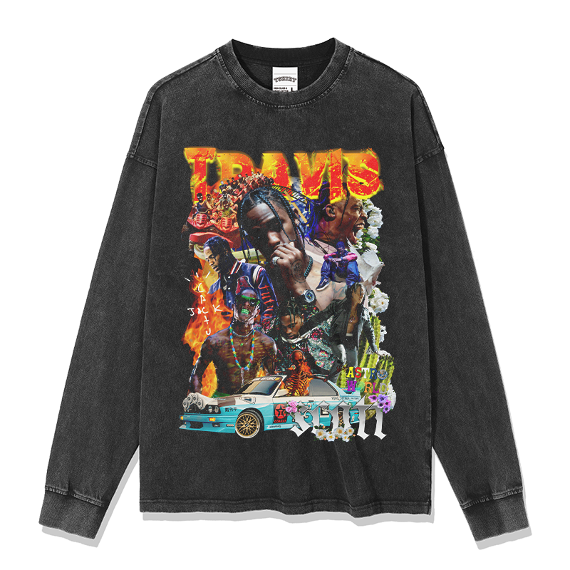 TRAVIS SCOTT Sweatshirt 2024 Style005 T-Shirts, Hoodie | CoreVibeTees.com (Image 1)