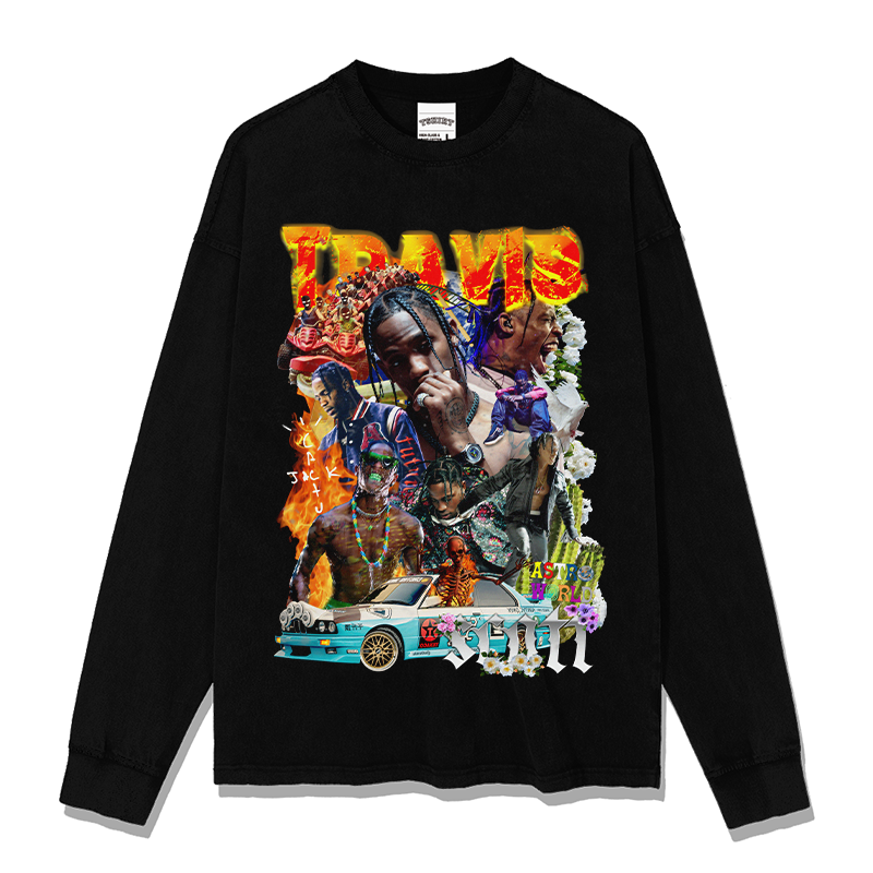 TRAVIS SCOTT Sweatshirt 2024 Style005 T-Shirts, Hoodie | CoreVibeTees.com (Image 2)