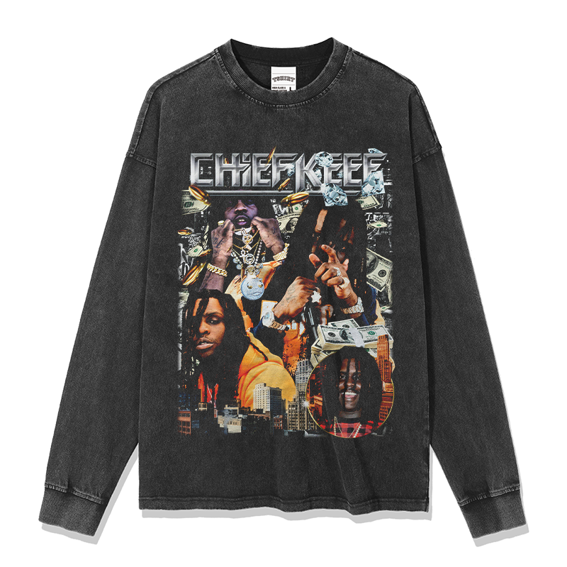 CHIEF KEEF Sweatshirt 2024 Style001 T-Shirts, Hoodie | CoreVibeTees.com (Image 1)