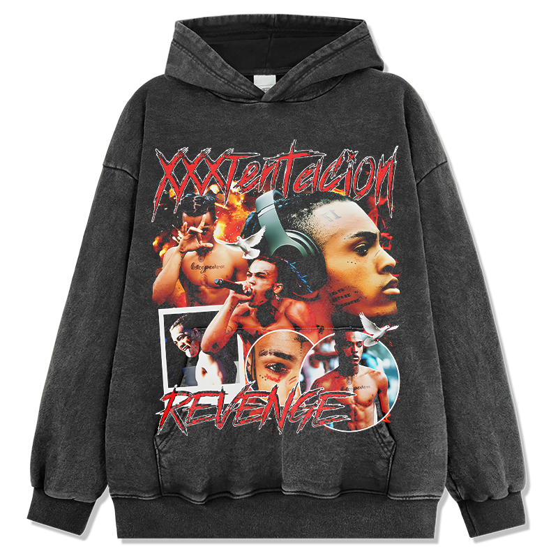 XXXTENTACION HOODIE 2024 Style002 T-Shirts, Sweatshirt | CoreVibeTees.com (Image 1)