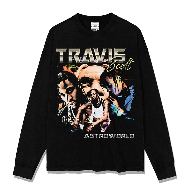 TRAVIS SCOTT Sweatshirt 2024 Style002 T-Shirts, Hoodie | CoreVibeTees.com (Image 1)