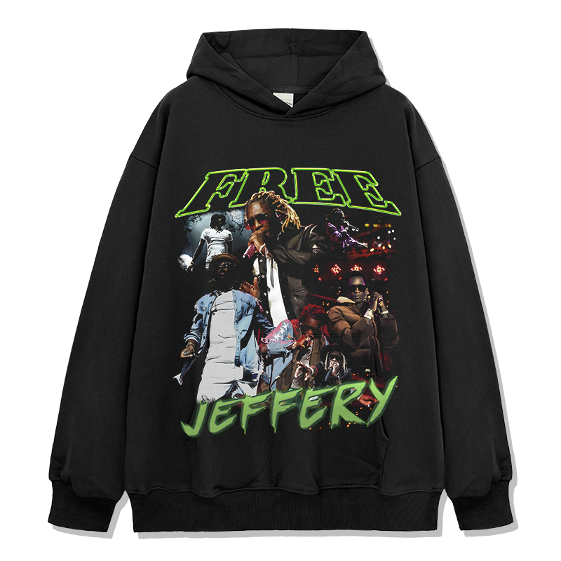 FREE JEFFERY HOODIE 2024 T-Shirts, Sweatshirt | CoreVibeTees.com (Image 2)