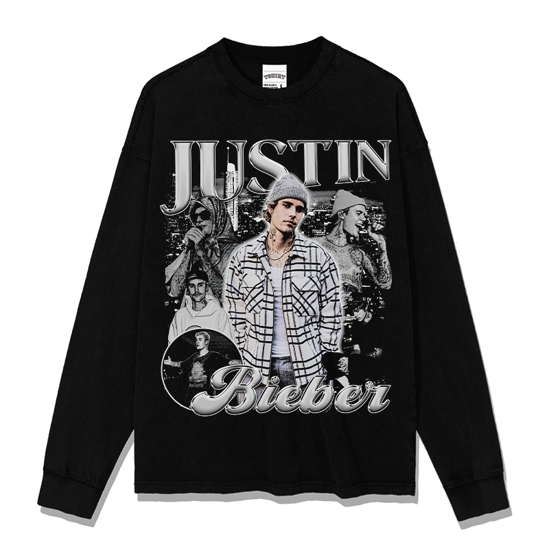 JUSTIN BIEBER Sweatshirt 2024 Style001 T-Shirts, Hoodie | CoreVibeTees.com (Image 1)
