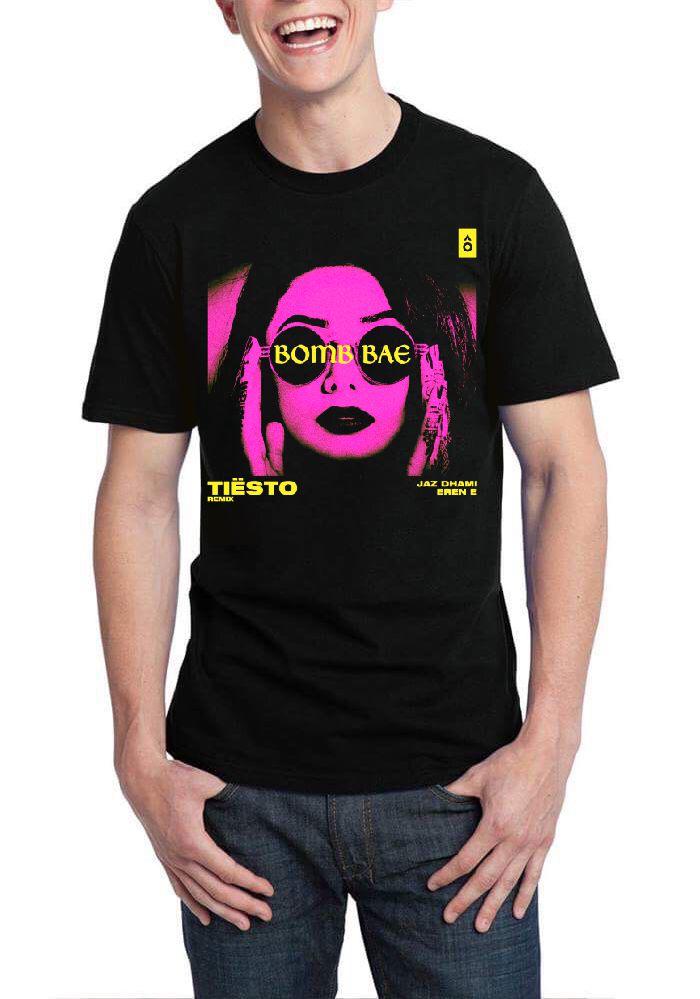 Bomb Bae Black Half Sleeve T-Shirt Hoodie, Sweatshirt | CoreVibeTees.com