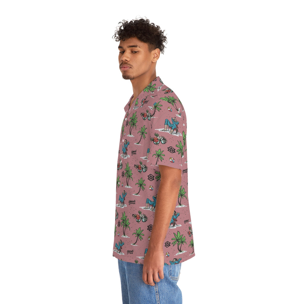 Edmund's Escape Pink Hawaiian Shirt Hoodie, Sweatshirt | CoreVibeTees.com (Image 4)