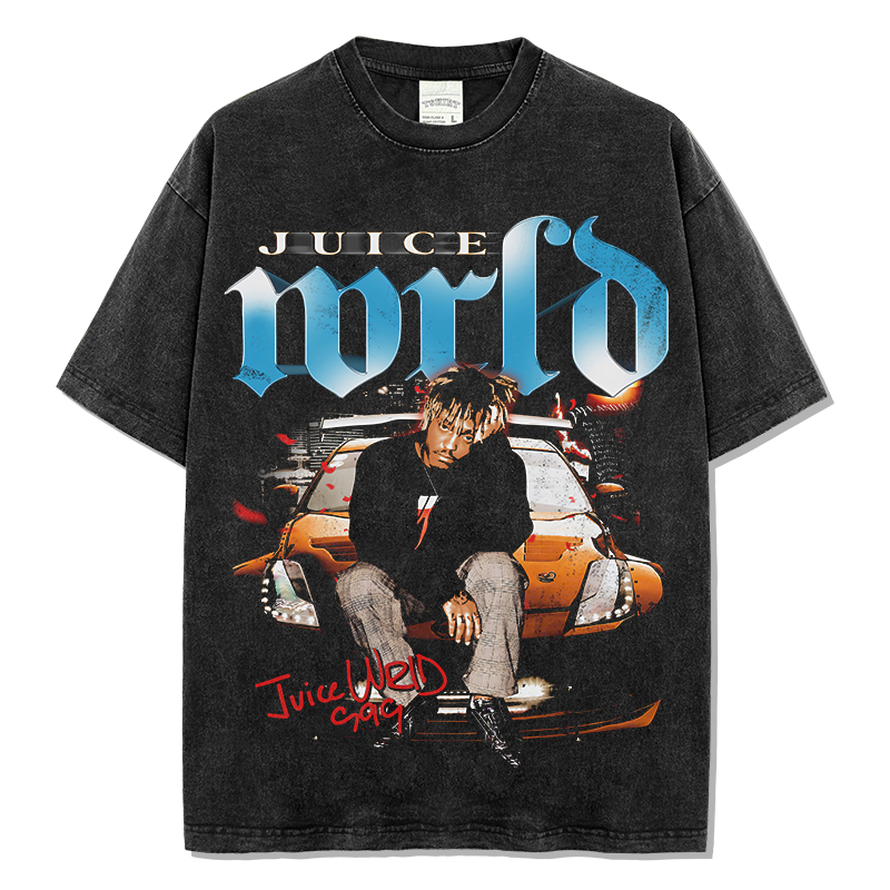 Juice Wrld Back Design TEE 2024 Hoodie, Sweatshirt | CoreVibeTees.com (Image 3)