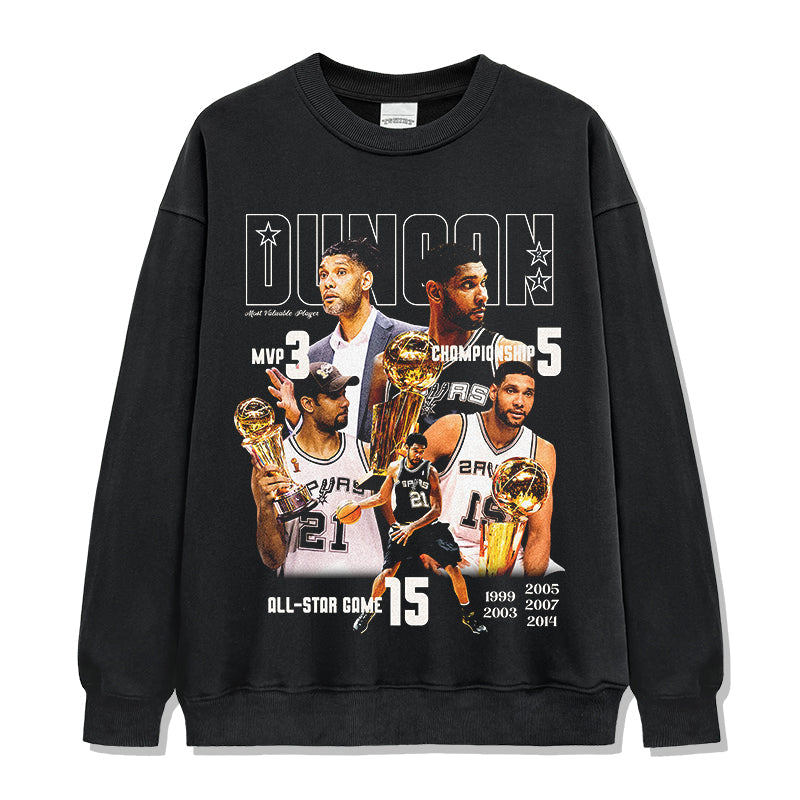 Tim Duncan Sweatshirt NBA 2024 T-Shirts, Hoodie | CoreVibeTees.com (Image 3)