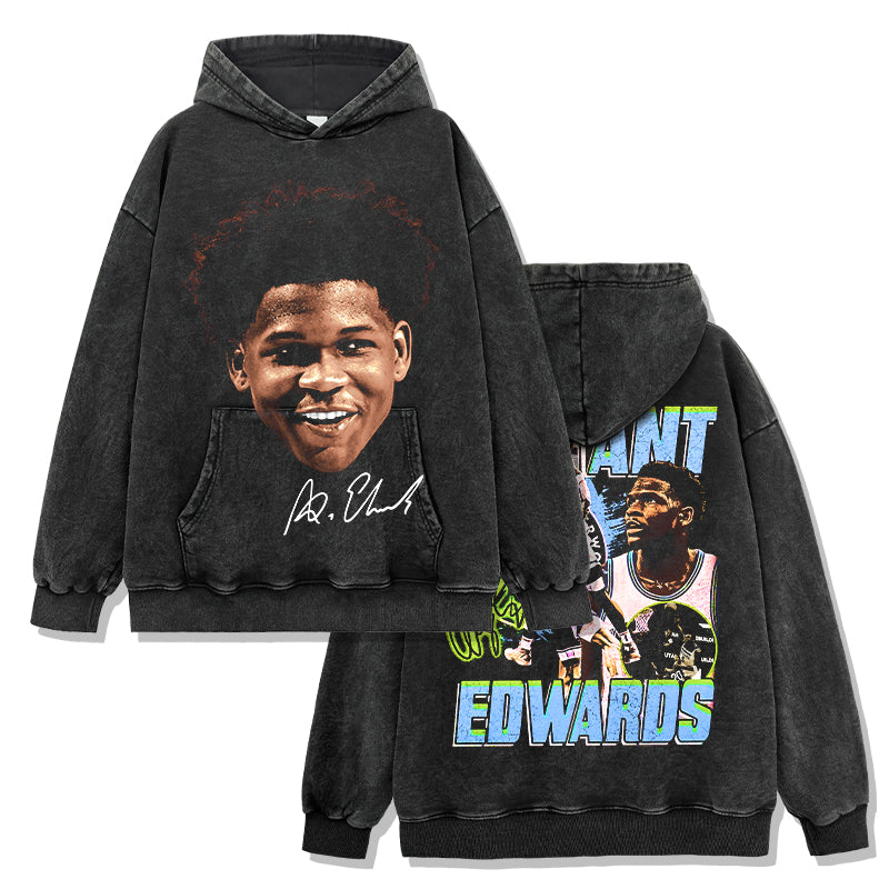 Anthony Edwards HOODIE NBA 2024 T-Shirts, Sweatshirt | CoreVibeTees.com (Image 1)