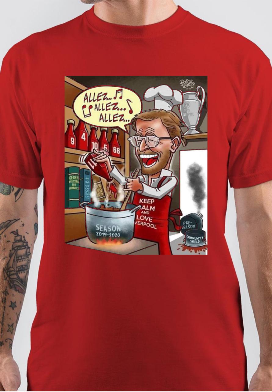 Liverpool Red T-Shirt Hoodie, Sweatshirt | CoreVibeTees.com