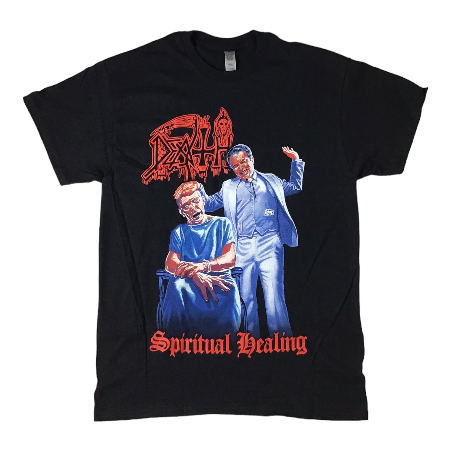 Death - Spiritual Healing (2-Sided) t-shirt Hoodie, Sweatshirt | CoreVibeTees.com (Image 2)