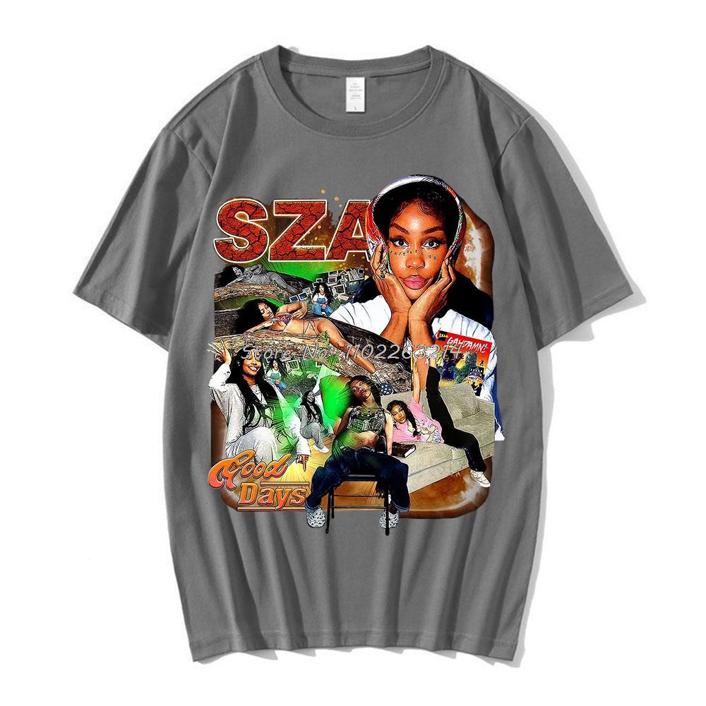 SZA Vintage T-shirt Hoodie, Sweatshirt | CoreVibeTees.com (Image 3)