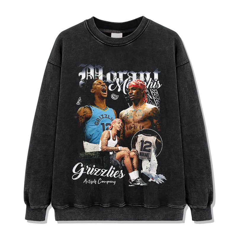 Ja Morant Sweatshirt NBA 2024 Style005 T-Shirts, Hoodie | CoreVibeTees.com (Image 3)
