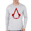 Assassinâ€™s Creed Grey Full Sleeve T-Shirt Style001 Hoodie, Sweatshirt | CoreVibeTees.com