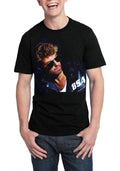 George Michael Half Sleeve Black T-Shirt Style001 Hoodie, Sweatshirt | CoreVibeTees.com