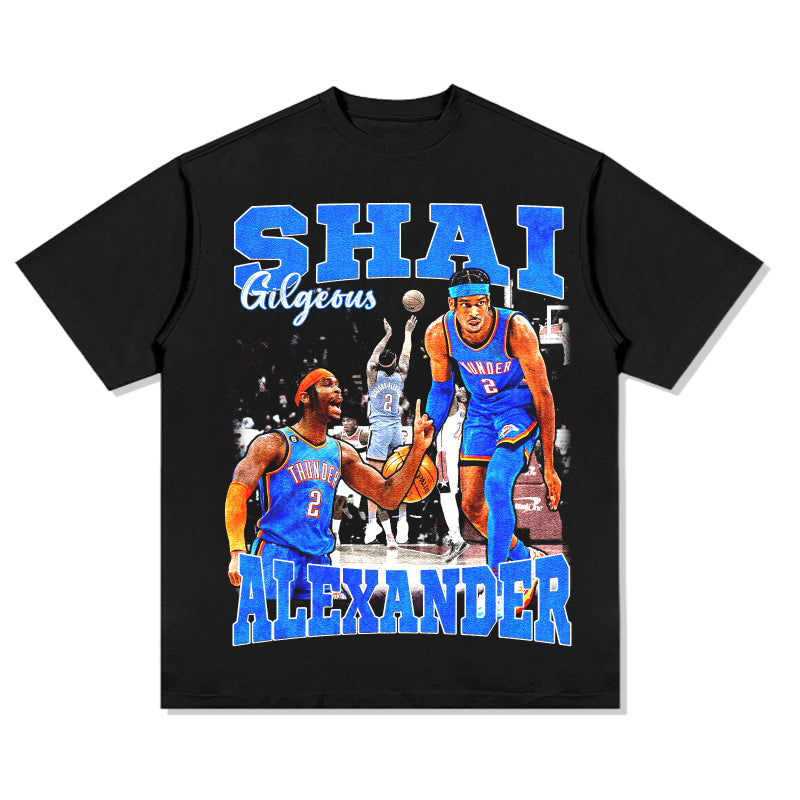 Shai Gilgeous-Alexander Tee NBA 2024 Style001 Hoodie, Sweatshirt | CoreVibeTees.com (Image 4)