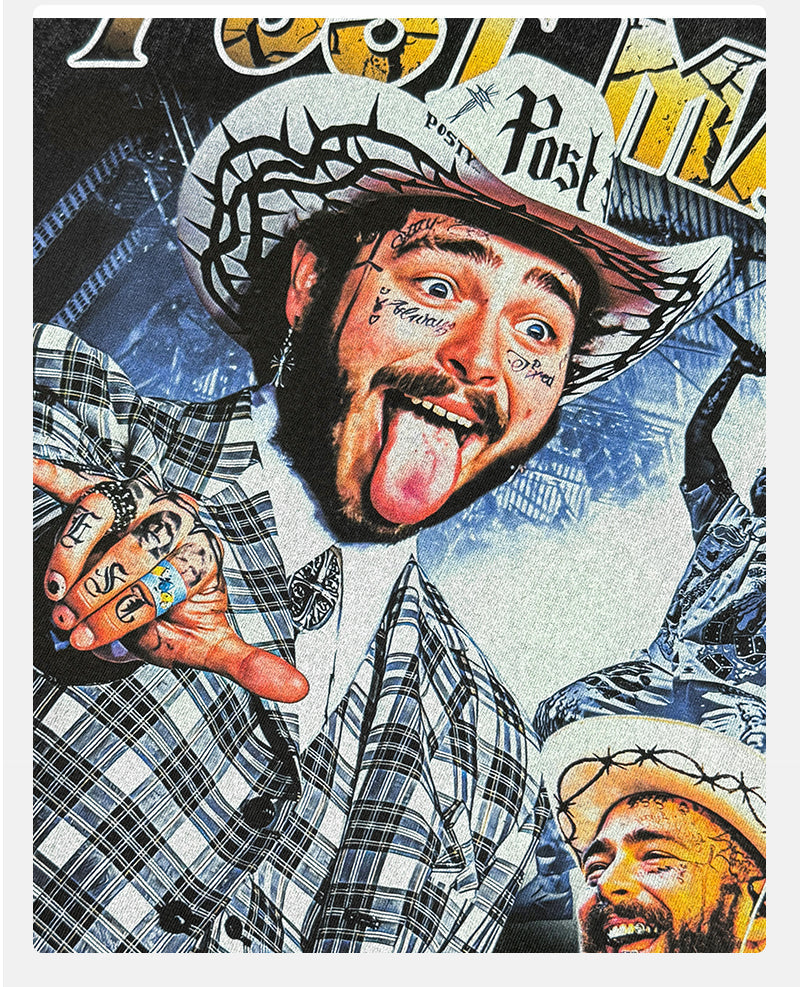 Post Malone Sweatshirt Style004 T-Shirts, Hoodie | CoreVibeTees.com (Image 5)