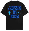 JESUS IS KING Tee Black Hoodie, Sweatshirt | CoreVibeTees.com (Image 1)
