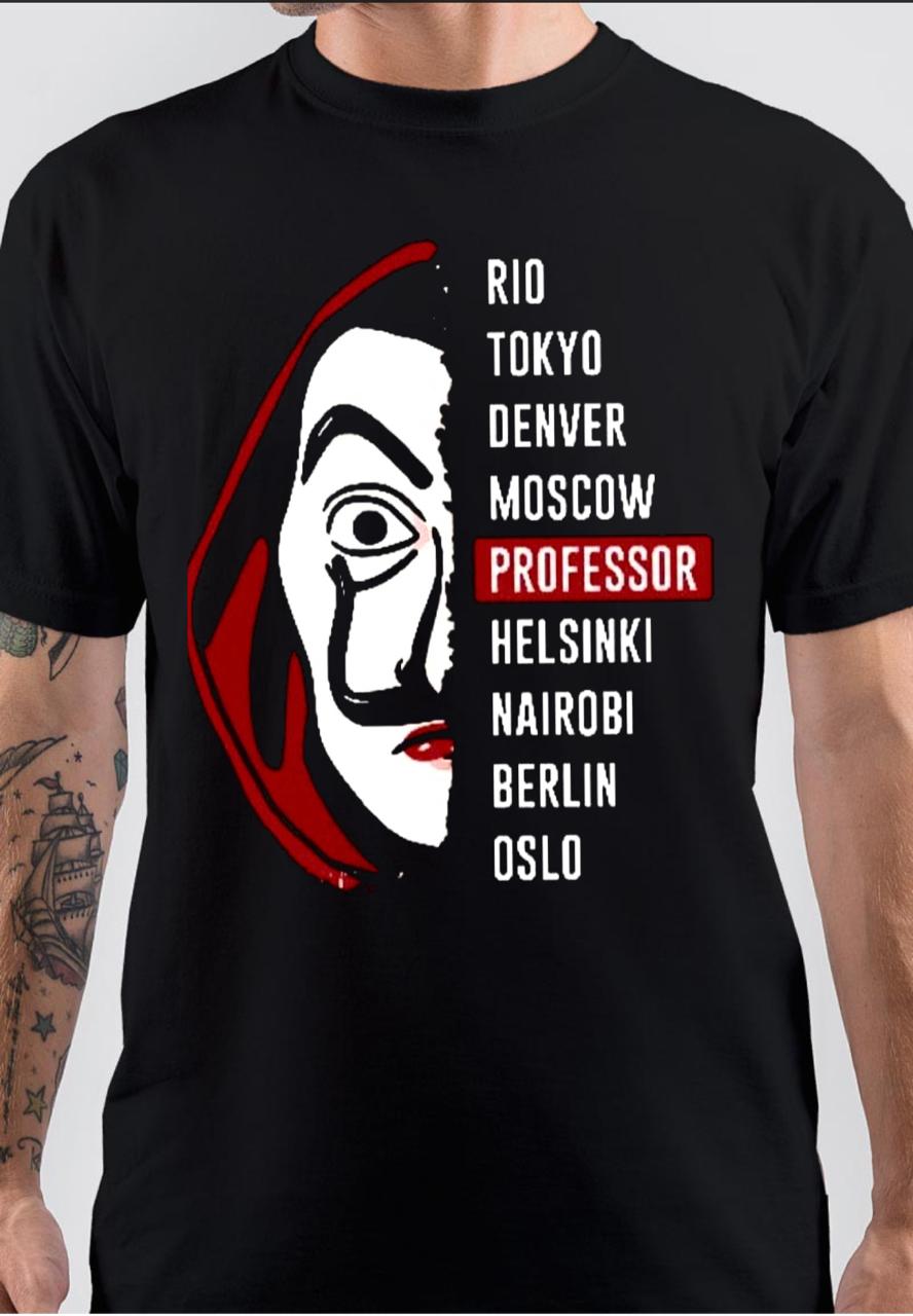 Money Heist T-Shirt Style007 Hoodie, Sweatshirt | CoreVibeTees.com