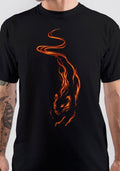 Fire Cat T-Shirt Hoodie, Sweatshirt | CoreVibeTees.com