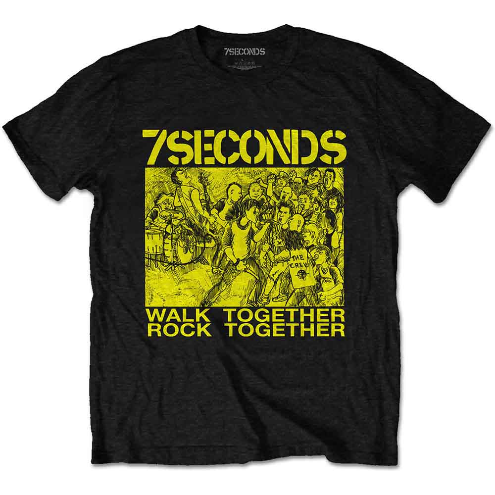 7 Seconds - Walk Together Rock Together t-shirt Hoodie, Sweatshirt | CoreVibeTees.com (Image 1)