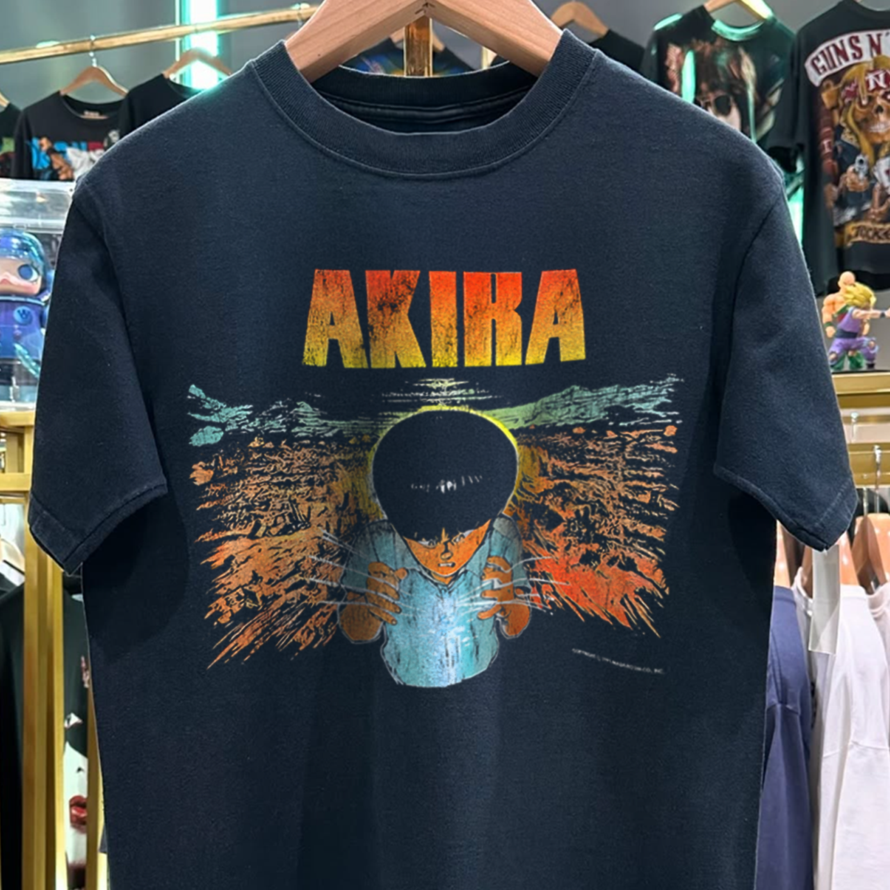 1991 AKIRA 'STEDMAN' RARE WASHED BLACK T-SHIRT Hoodie, Sweatshirt | CoreVibeTees.com (Image 3)