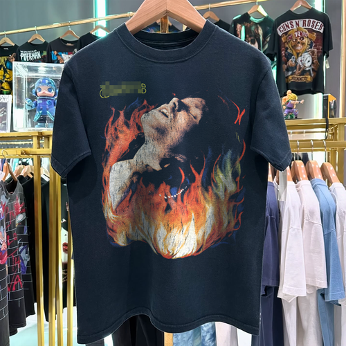 1991 THE D00RS LIGHT MY FIRE RARE GRAIL WASHED BLACK T-SHIRT Hoodie, Sweatshirt | CoreVibeTees.com (Image 1)