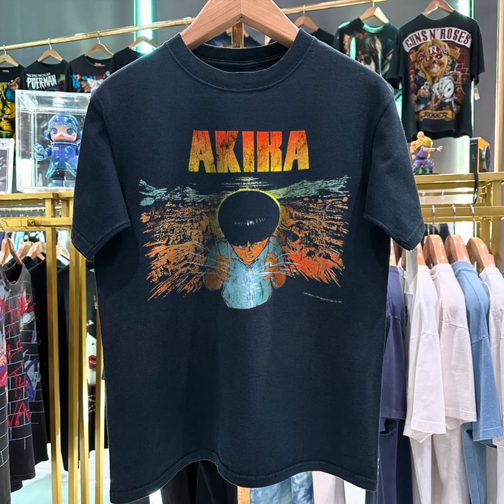 1991 AKIRA 'STEDMAN' RARE WASHED BLACK T-SHIRT Hoodie, Sweatshirt | CoreVibeTees.com (Image 1)