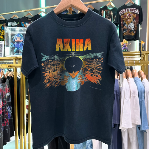 1991 AKIRA 'STEDMAN' RARE WASHED BLACK T-SHIRT Hoodie, Sweatshirt | CoreVibeTees.com (Image 1)