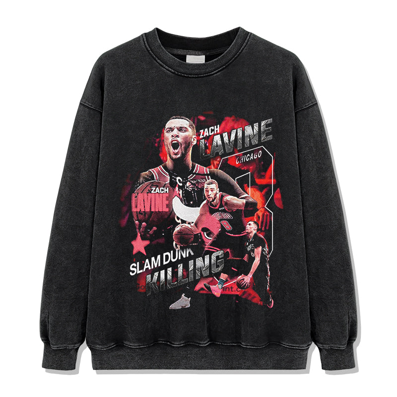 Zach Lavine Sweatshirt NBA 2024 T-Shirts, Hoodie | CoreVibeTees.com (Image 1)