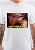 Hera Pheri Half Sleeve White T-Shirt Style004 Hoodie, Sweatshirt | CoreVibeTees.com