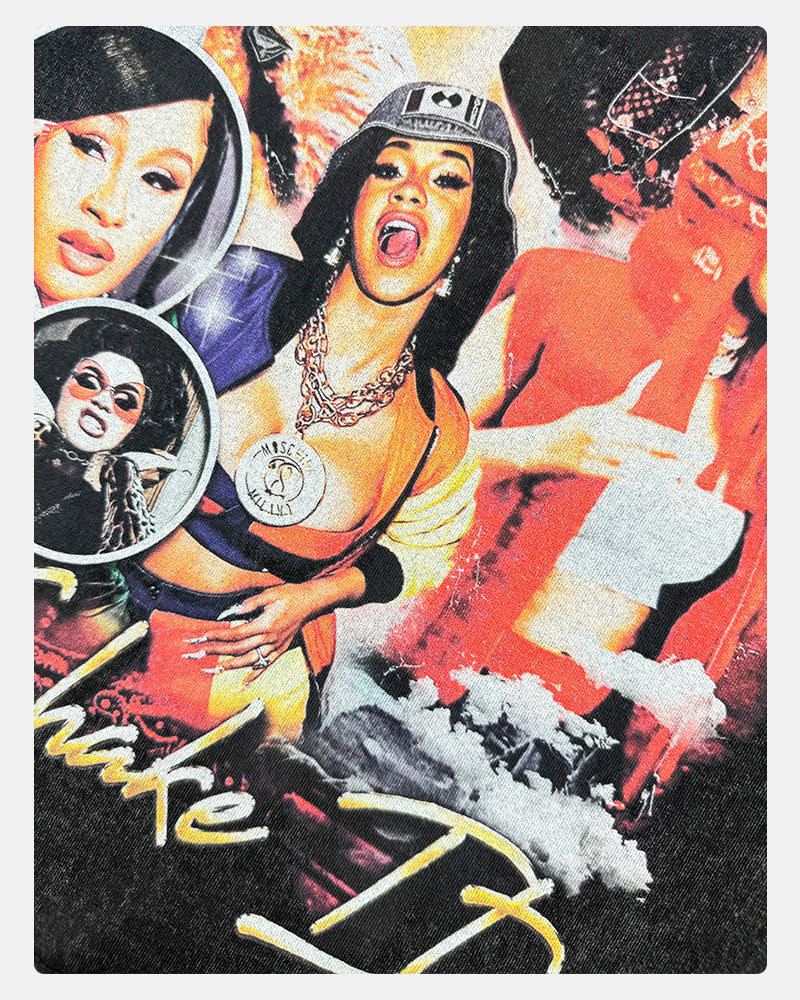 Shake It Shake It By Cardi B TEE Hoodie, Sweatshirt | CoreVibeTees.com (Image 5)