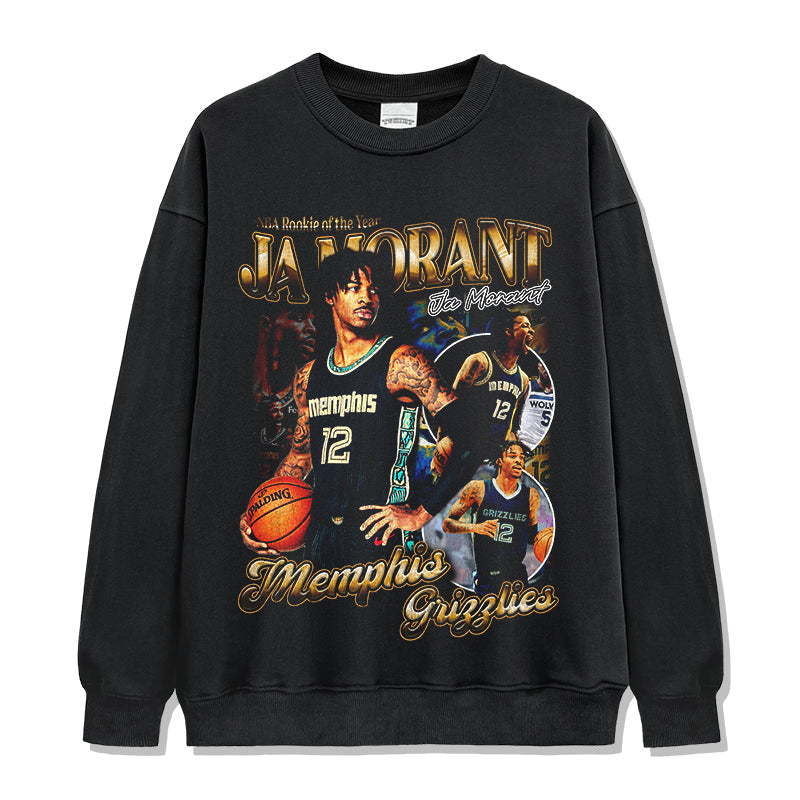Ja Morant Sweatshirt NBA 2024 Style006 T-Shirts, Hoodie | CoreVibeTees.com (Image 2)