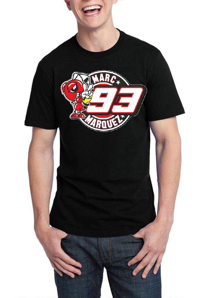 Marc Marquez Black Half Sleeve T-Shirt Style005 Hoodie, Sweatshirt | CoreVibeTees.com