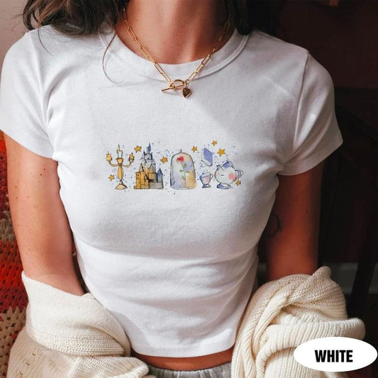80s Vintage Inspired Halloween Baby Tee, Cat Mom T-shirt, Retro Halloween Tee, Witch Kitten Pumpkin Season Unisex Shirt for Fall