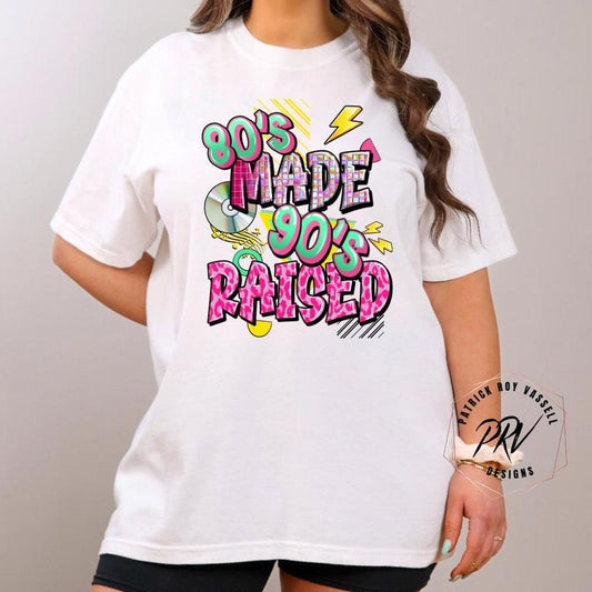 80s made Comfort Color Tee Shirt, Retro  Comfort colors tee shirt, 90s made Tee shirt , Millennial  Tee shirt, Gen x  shirt,  apparel, Womenswear Sweatshirt, Hoodie, Comfort Colors