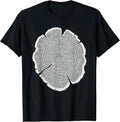 Natural Tree Rings Patterns Art Minimalists Merch