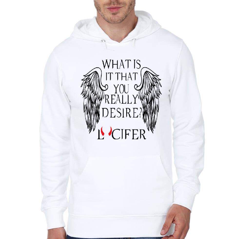 Lucifer White Hoodie T-Shirts, Sweatshirt | CoreVibeTees.com
