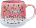 Silver Buffalo Gilmore Girls Mother Daughter Thing Reactive Glaze 18oz Tapered Pottery Mug