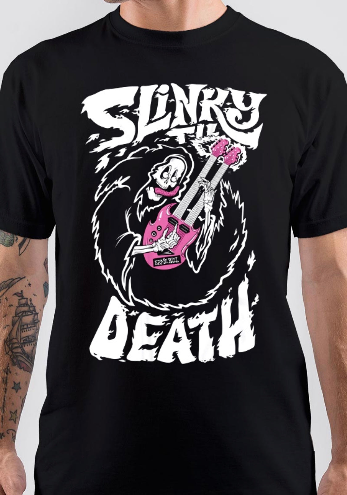 Ernie Ball Slinky Till Death T-Shirt Hoodie, Sweatshirt | CoreVibeTees.com