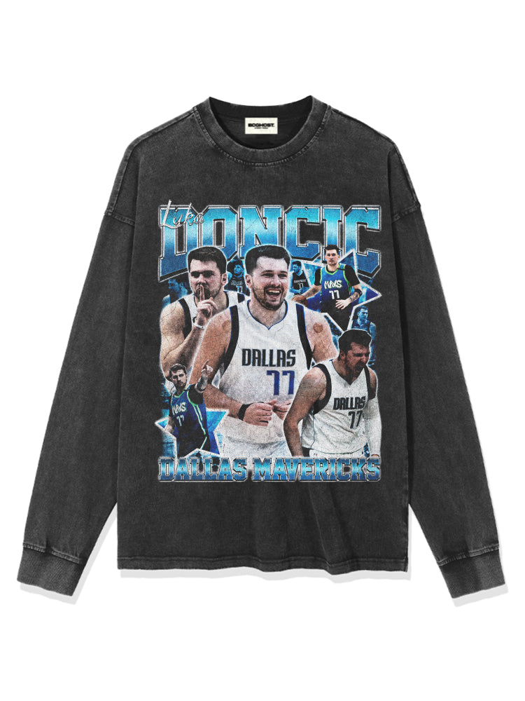 Luka Doncic Sweatshirt NBA 2024 Style002 T-Shirts, Hoodie | CoreVibeTees.com (Image 1)