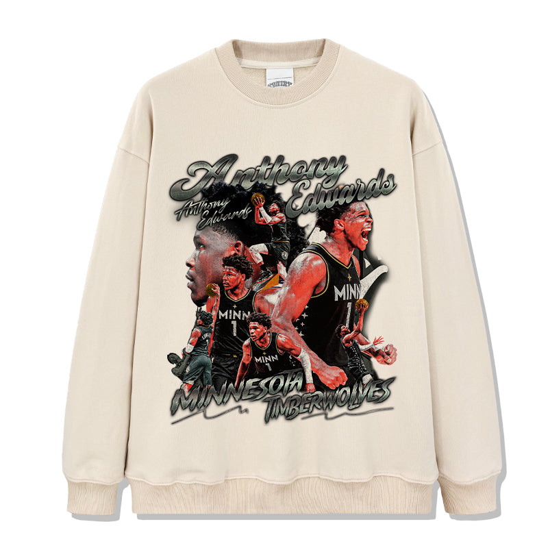 Anthony Edwards Sweatshirt NBA 2024 Style008 T-Shirts, Hoodie | CoreVibeTees.com (Image 2)