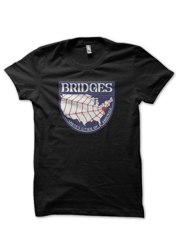 United Cities Of America Half Sleeve Black T-Shirt Hoodie, Sweatshirt | CoreVibeTees.com
