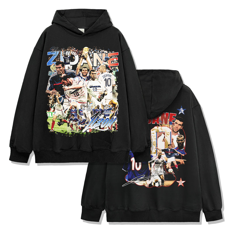 ZIDANE 10 FOOTBALL HOODIE 2024 T-Shirts, Sweatshirt | CoreVibeTees.com (Image 1)