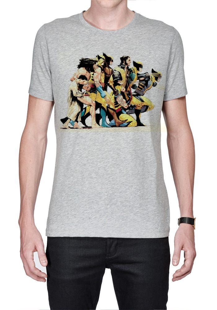 Evolution Of Wolverine T-Shirt Hoodie, Sweatshirt | CoreVibeTees.com