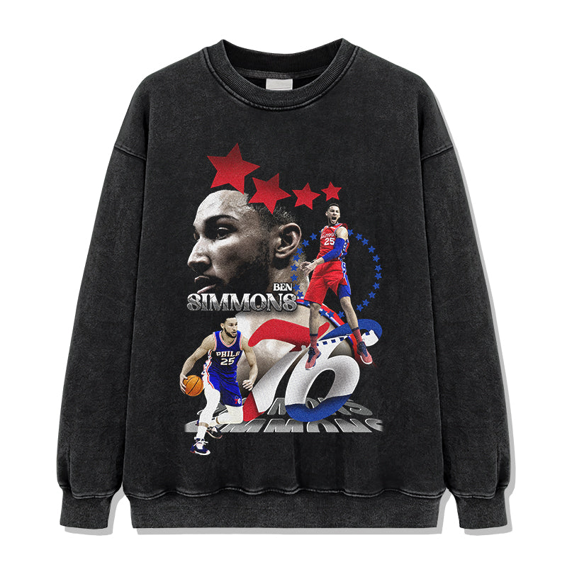 Ben Simmons Sweatshirt NBA 2024 T-Shirts, Hoodie | CoreVibeTees.com (Image 1)