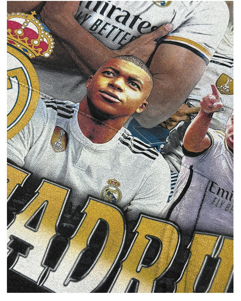 Kylian MbappÃ© "Real Madrid"TEE Hoodie, Sweatshirt | CoreVibeTees.com (Image 4)