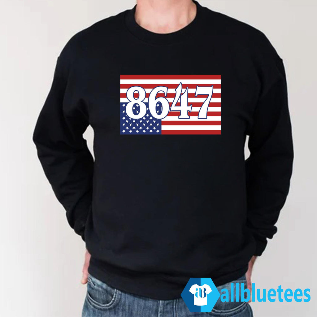 8647 Upside Down Flag Shirt