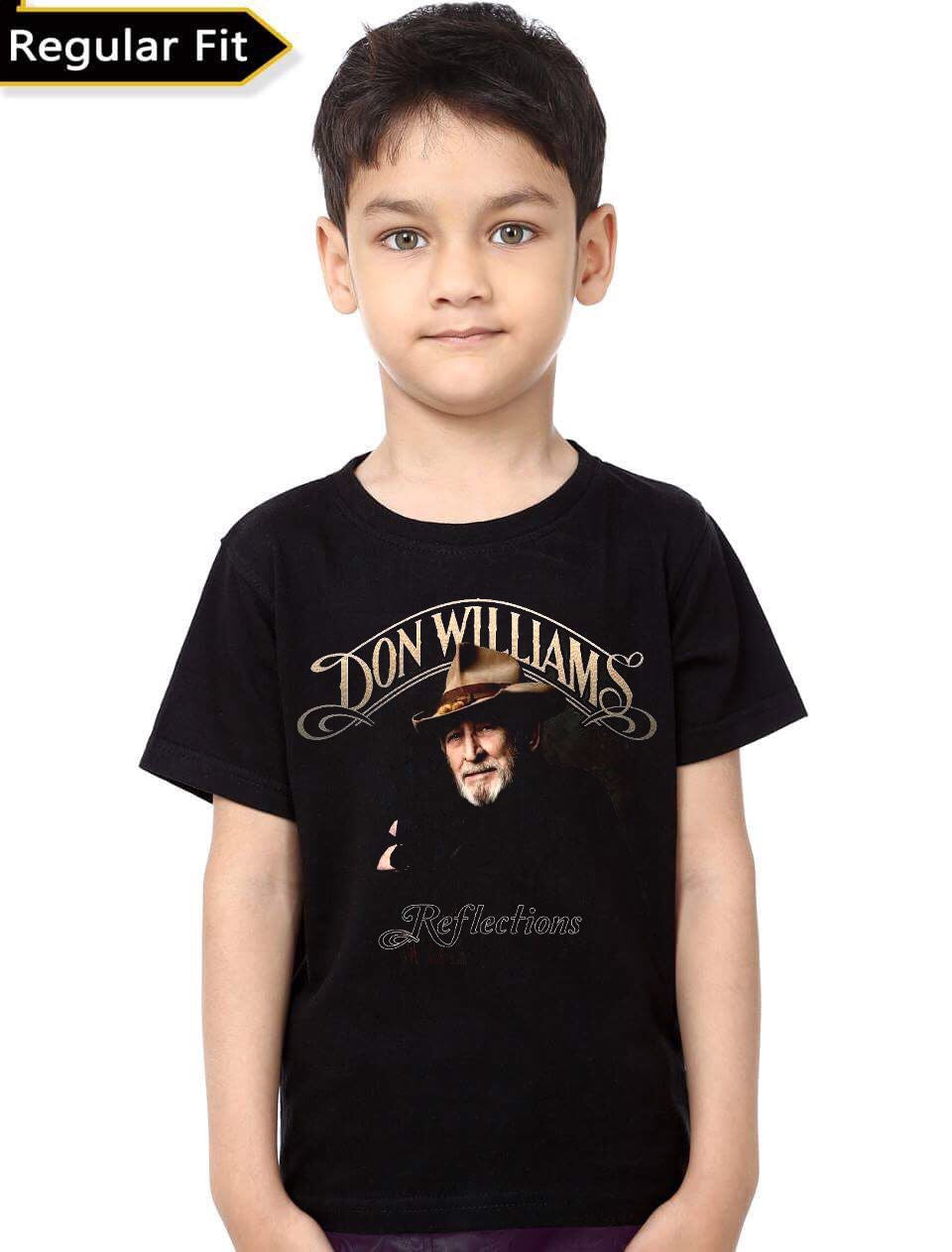 Don Williams Kidâ€™s Black T-Shirt Hoodie, Sweatshirt | CoreVibeTees.com