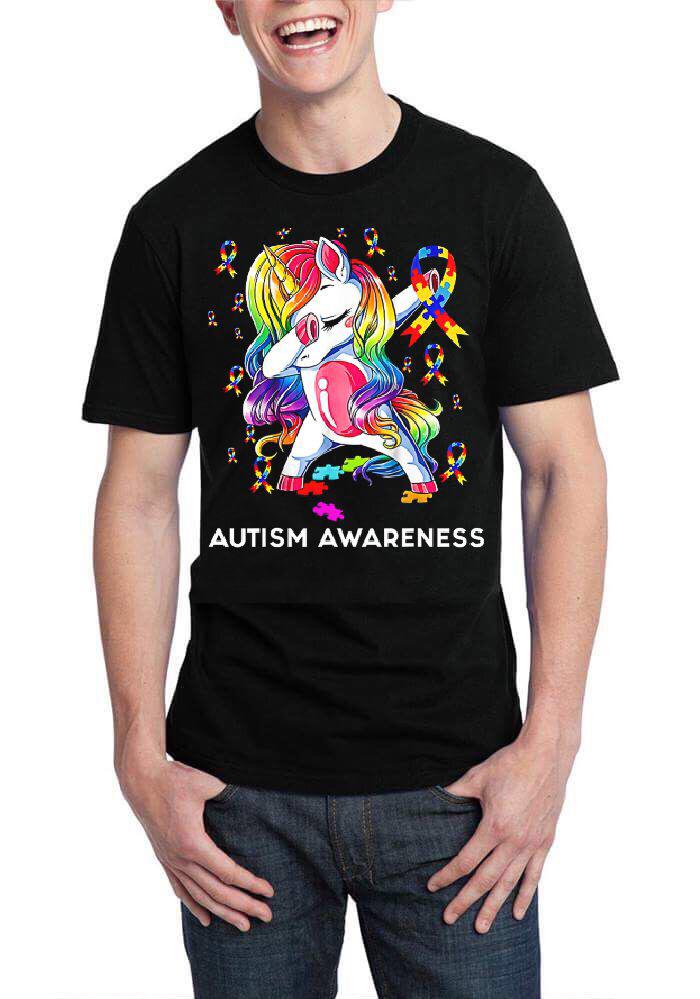 Autism Awareness Black Half Sleeve T-Shirt Hoodie, Sweatshirt | CoreVibeTees.com