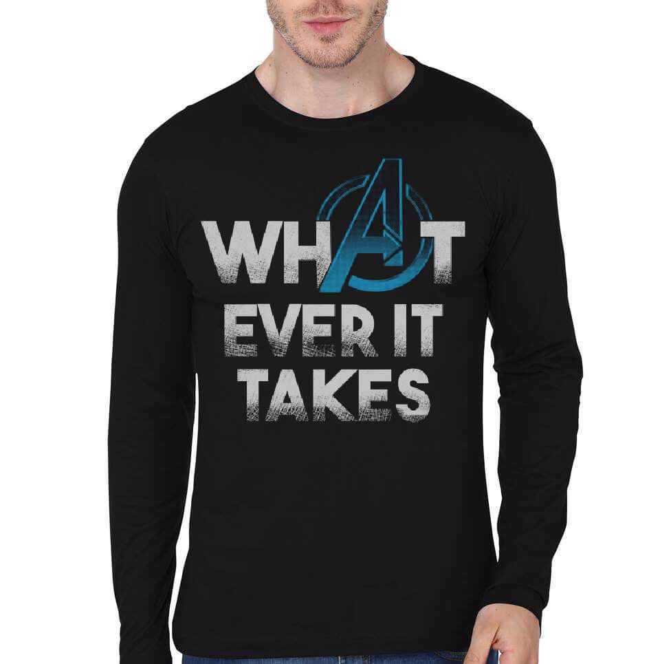 Whatever It Takes Full Sleeve T-Shirt Hoodie, Sweatshirt | CoreVibeTees.com